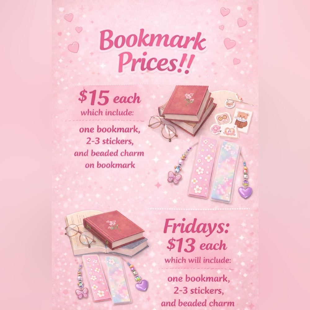 Custom handcrafted bookmarks - Picture 2 of 7